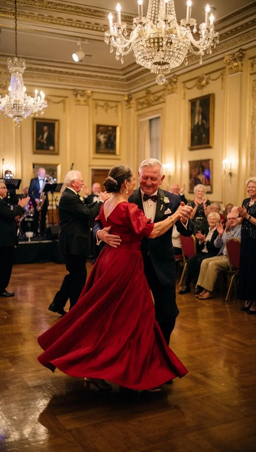 Senior participants engaging in leadership activities at a retirement club.