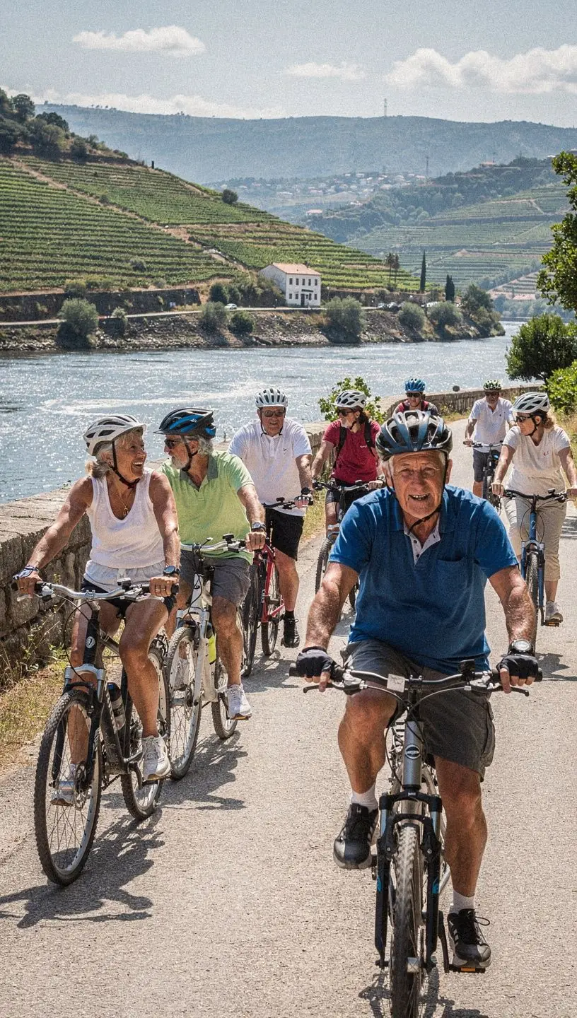 Retirees engaging in volunteer activities at a club