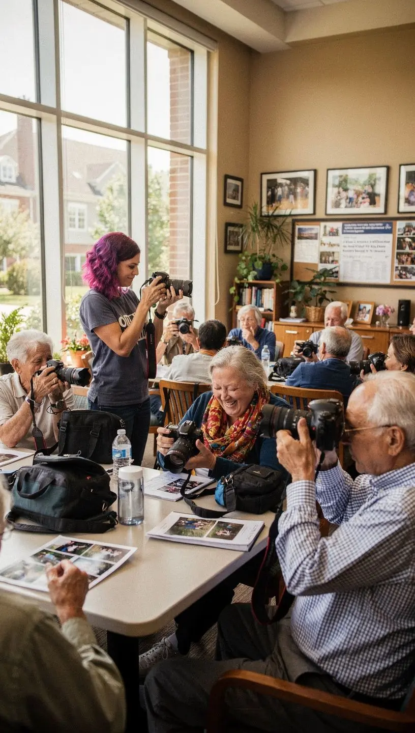 Wellness programs in retirement communities promoting active lifestyles.